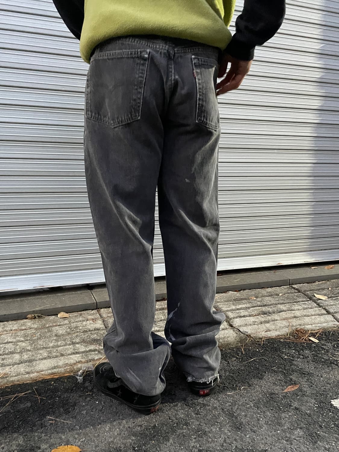 90s Levis 501 Black Denim(USA Made) 상품이미지7