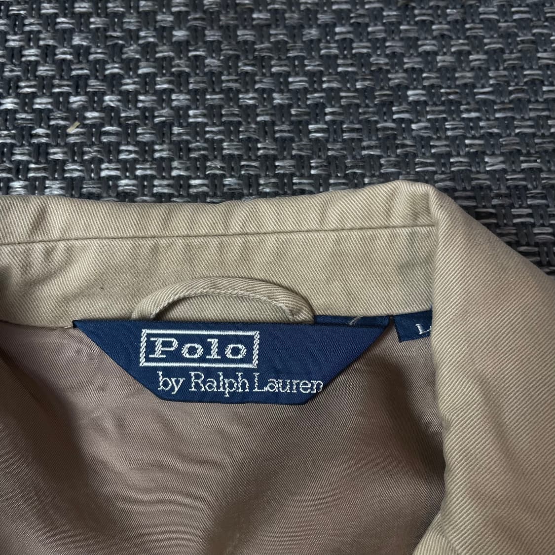 폴로 랄프로렌 베이지 멀티 포켓 자켓 L 상품이미지4