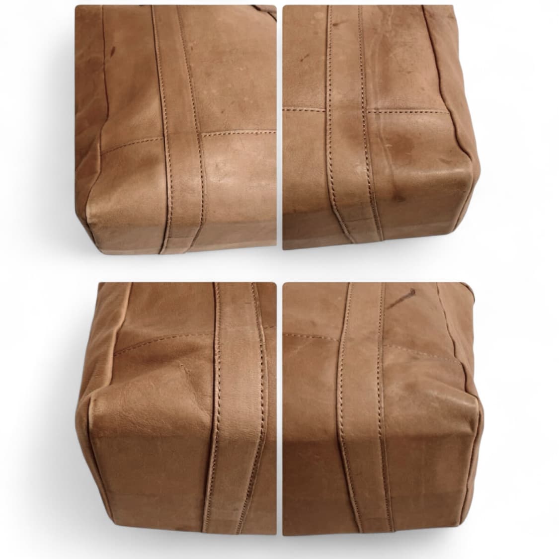 요시다 포터 소가죽 카멜 베이지 토트백 상품이미지7