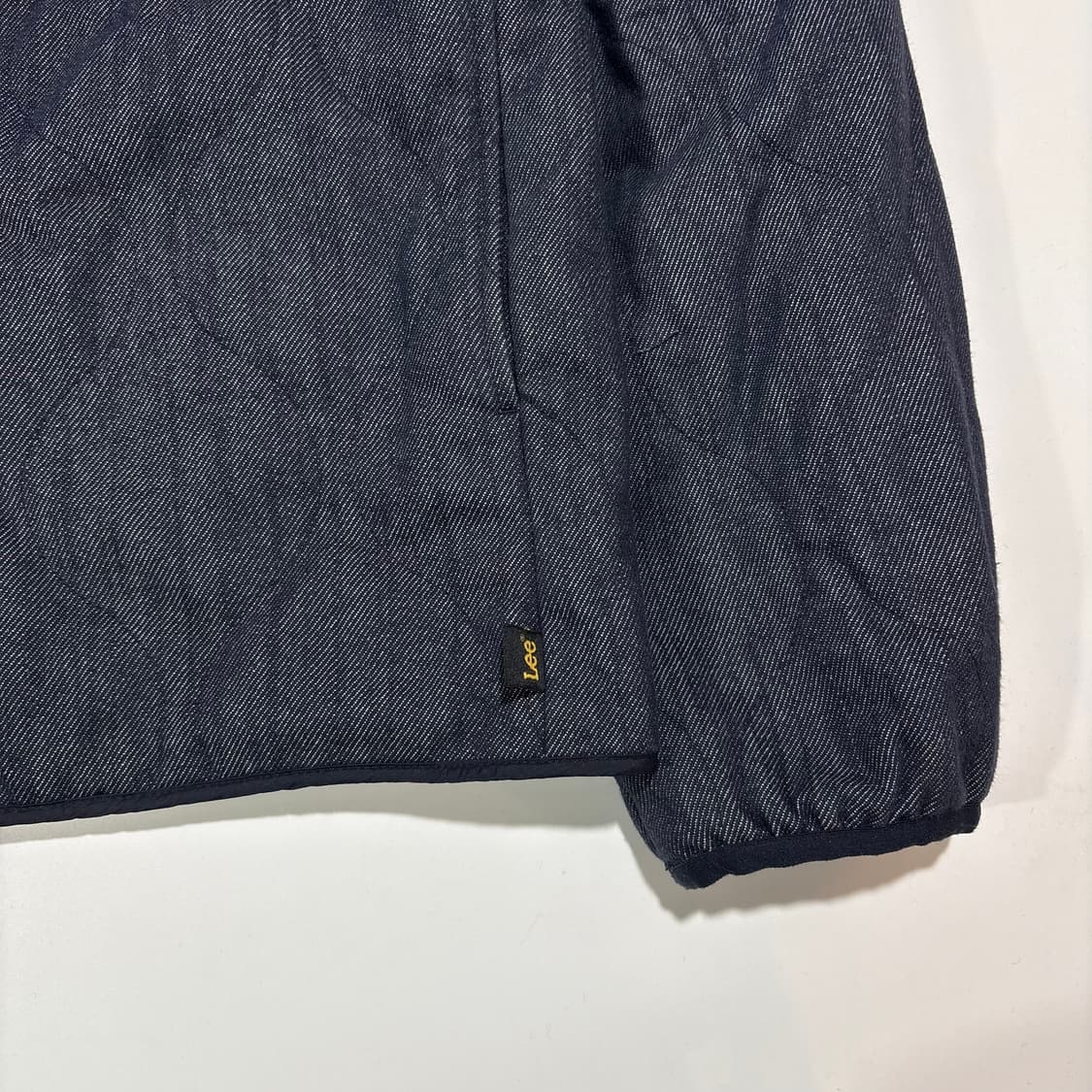 리 노카라 데님 퀼팅 자켓 상품이미지4