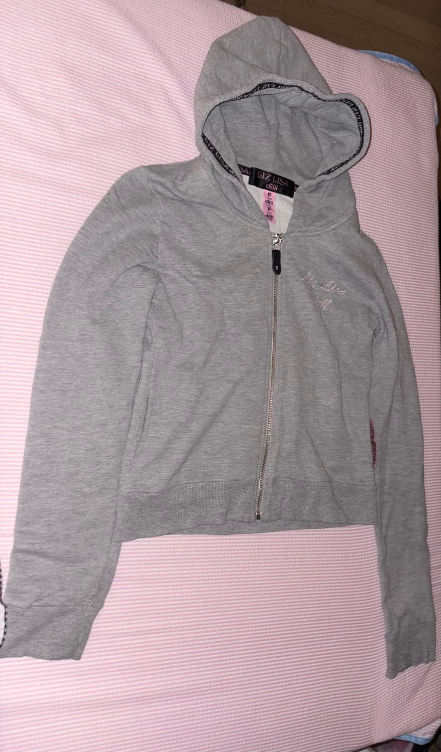 갸루빈티지 Liz lisa 후드집업 회핑 상품이미지2