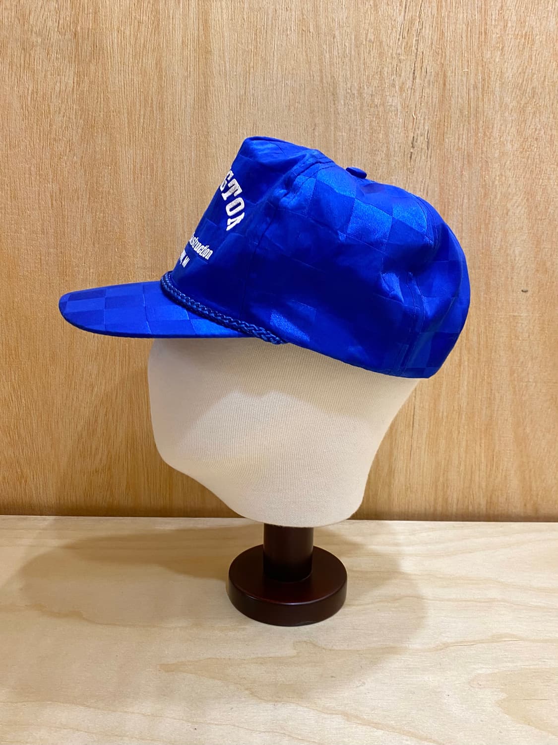 80's VTG checker board cap 80년대 빈티지 체커보드 상품이미지4