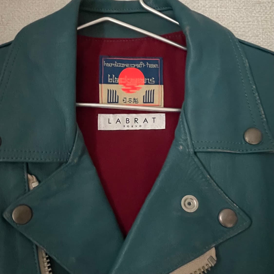 Blackmeans X Labrat 더블라이더스 자켓 상품이미지2