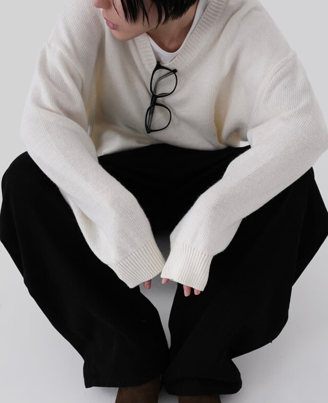 [자체제작] 알파카 니트 상품이미지4