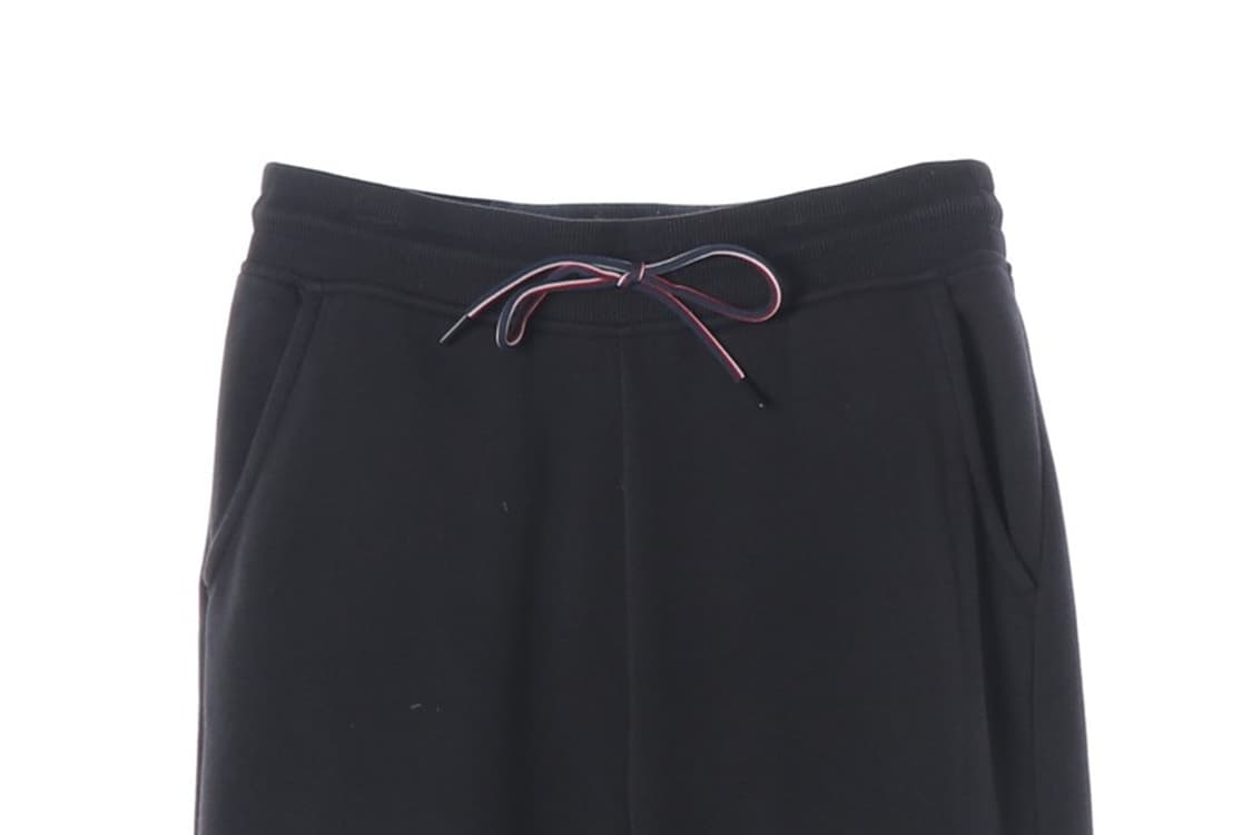 타미힐피거 사이드 레터링 로고 기모 조거 팬츠 블랙 S 상품이미지3