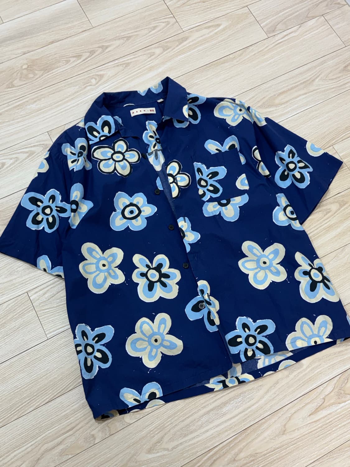 마르니 X 유니클로 하와이안 셔츠 상품이미지1