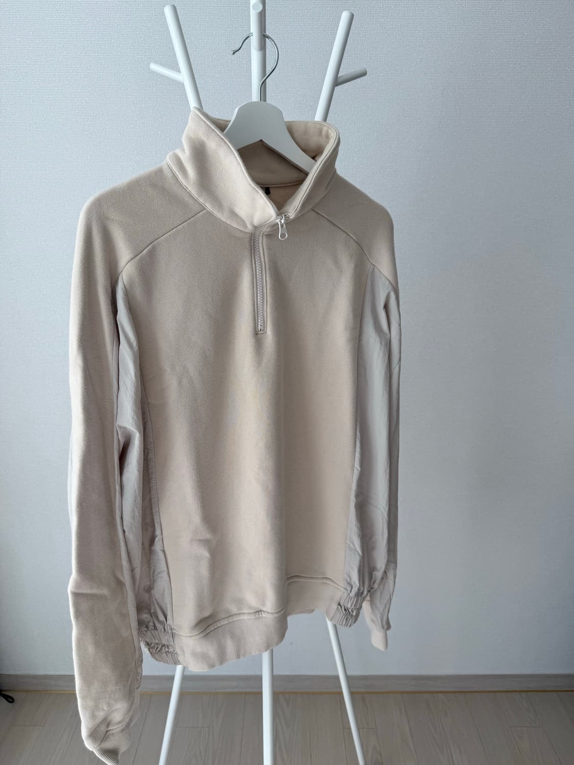 언어펙티드 하프집업 스웻셔츠 (M) 상품이미지4