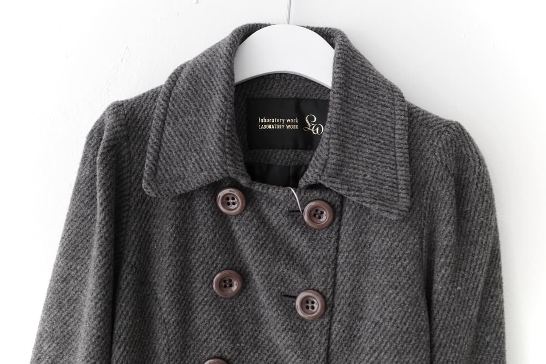 pleats button coat  상품이미지3