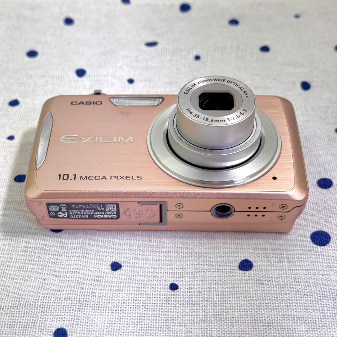 카시오 엑슬림 EX-Z270 핑크 빈티지디카 상품이미지4