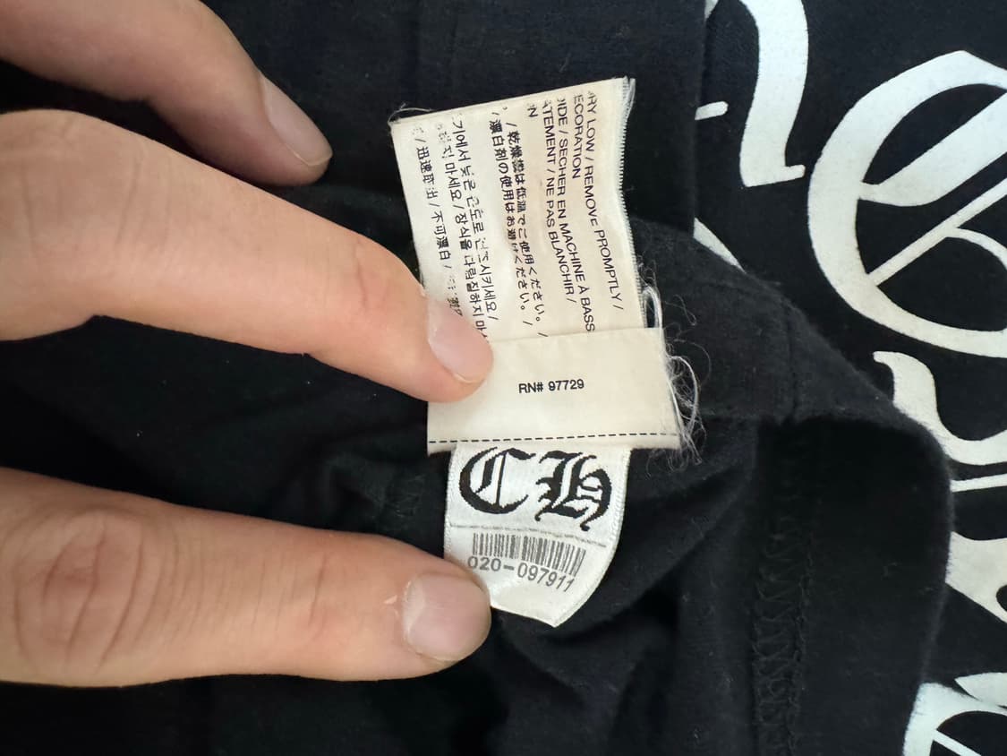 크롬하츠 홀스슈 뉴욕 반팔 XL 상품이미지6