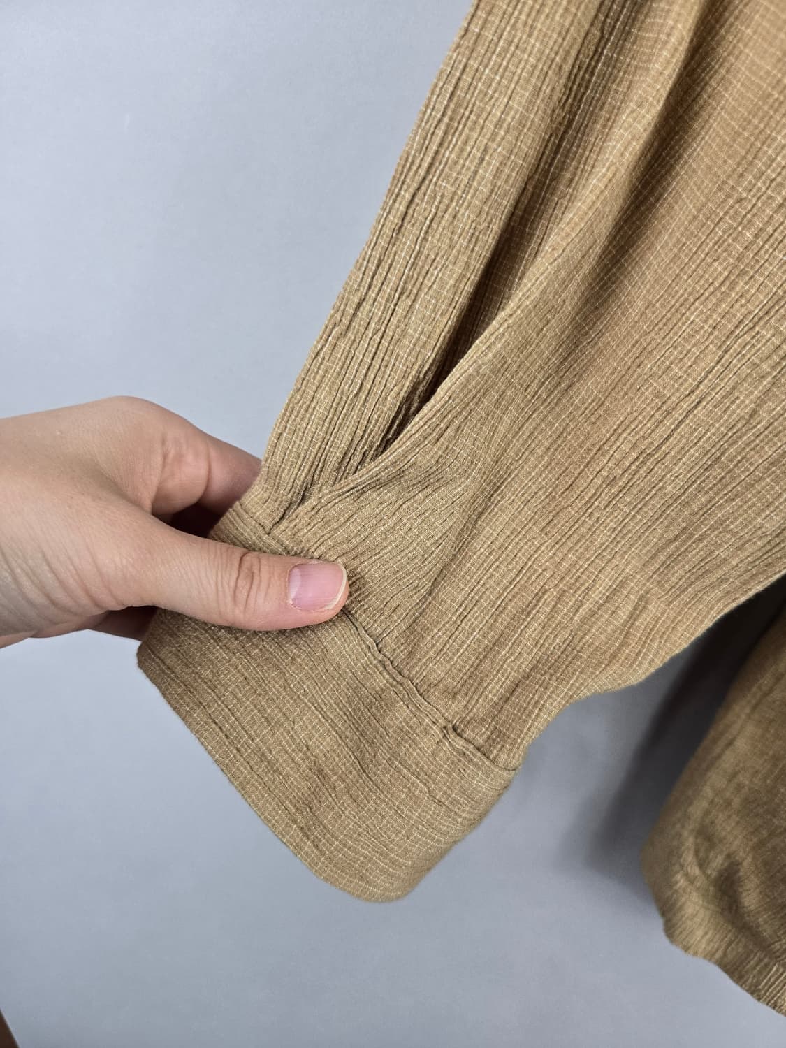 [무료배송]켄컬렉션 100 남성 얇은 링클 스판 자켓 상품이미지4