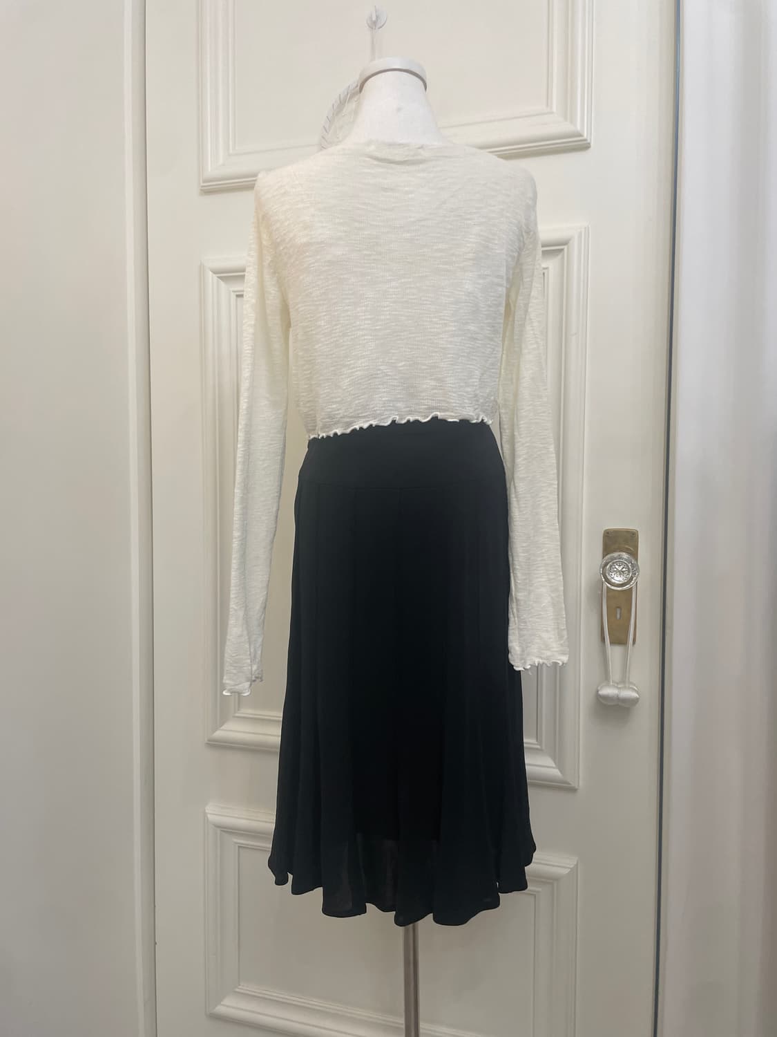 black lining basic skirt 상품이미지3