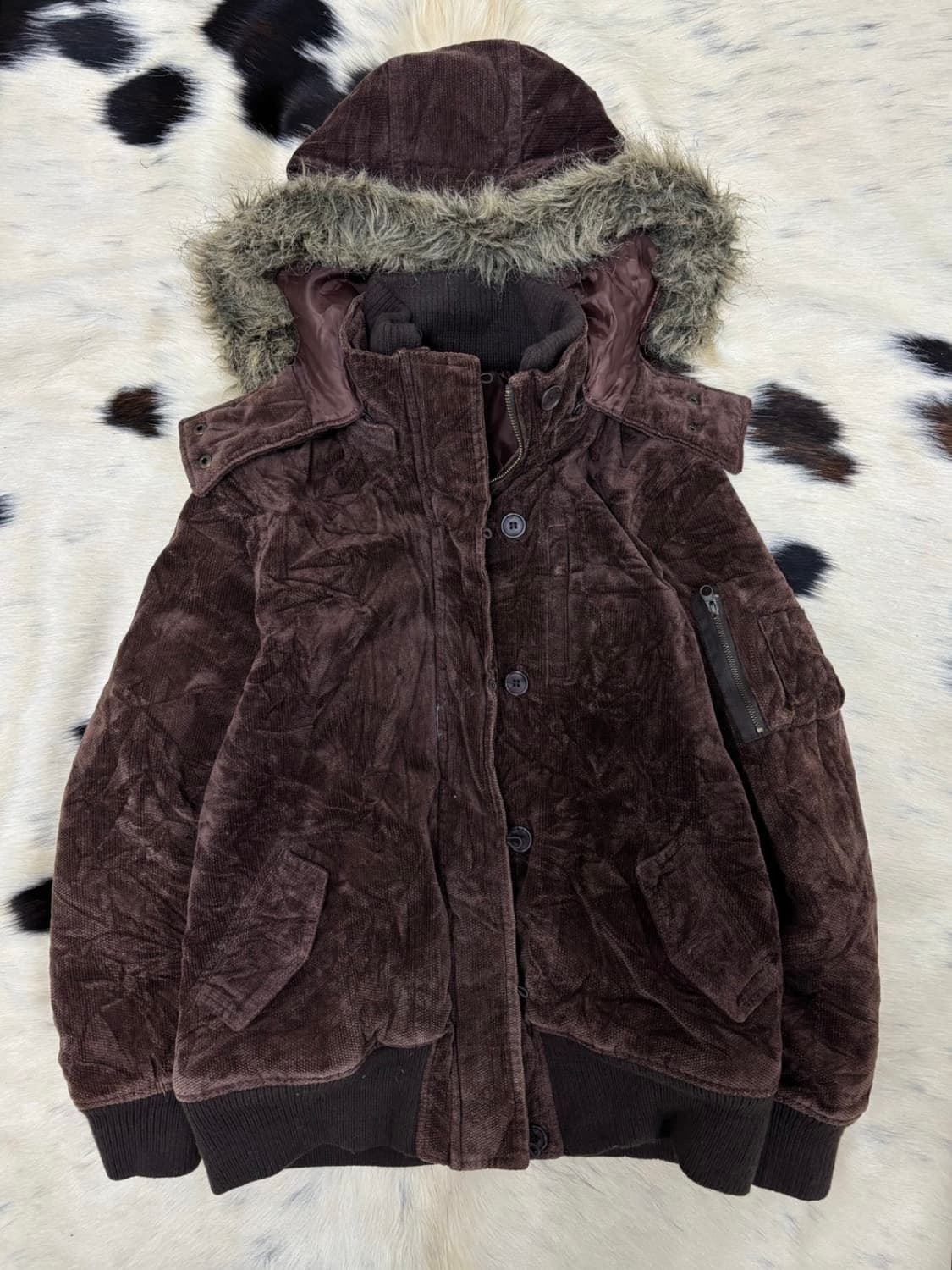 chocolate brown n2b jacket Y2K 상품이미지3