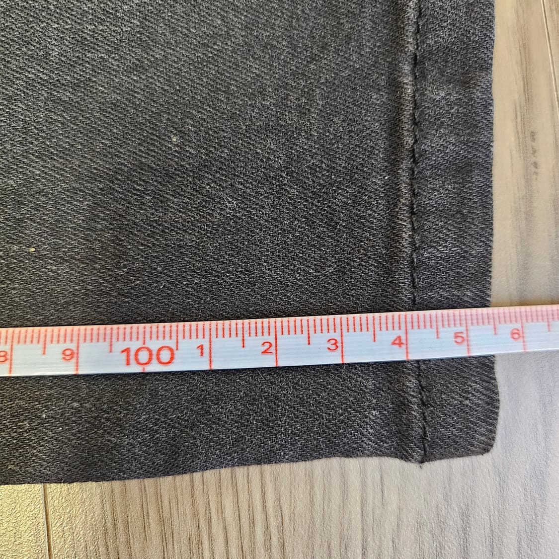 자라(ZARA) 데님 바이커 블랙 상품이미지8