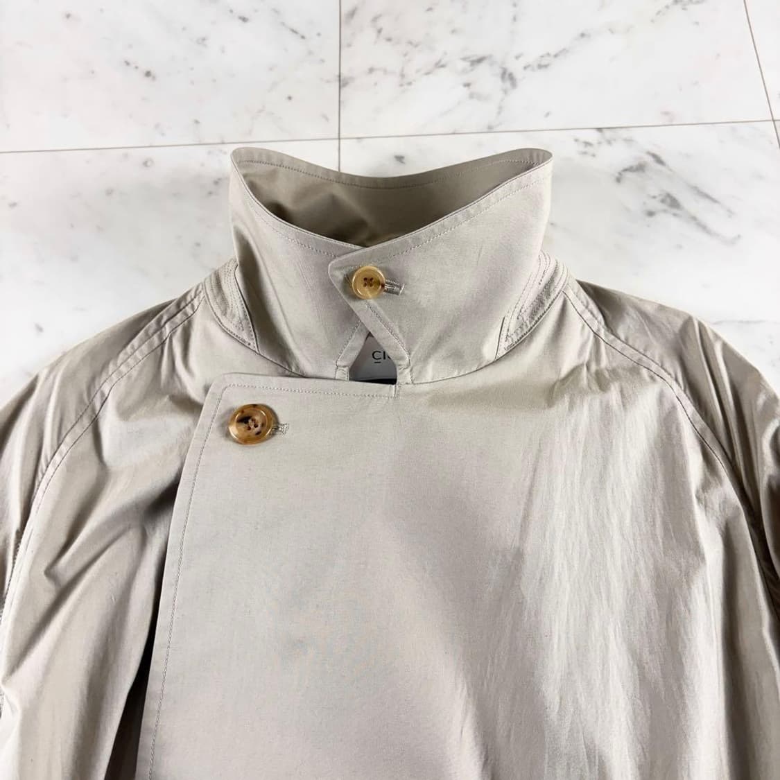 시오타 수빈코튼 타입라이터 타이로켄 코트 상품이미지6