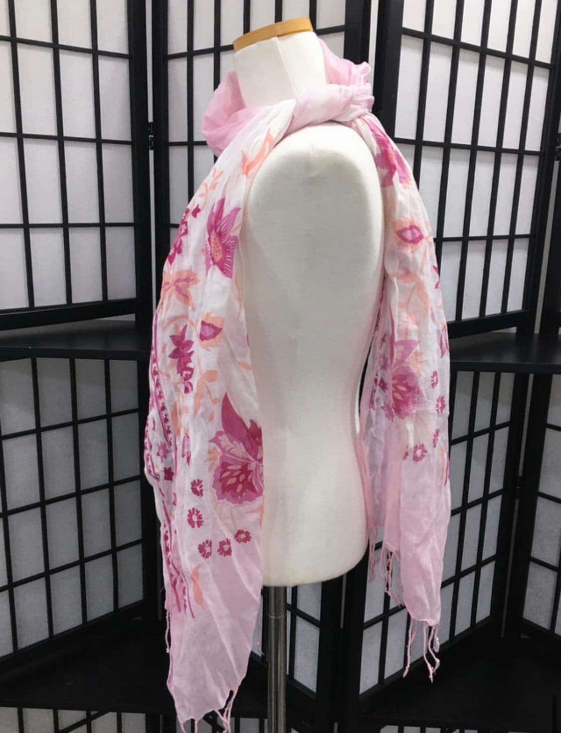 [새상품] MIAE 미애 오리엔탈 플라워 스카프  상품이미지2