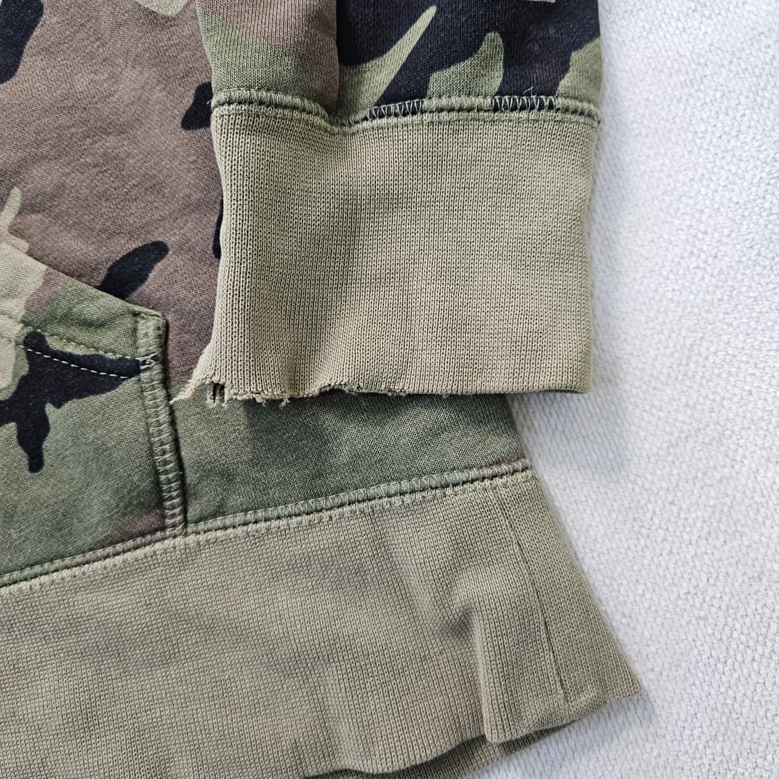 XS 나이키 여성 밀리터리 후드티 0319Y 상품이미지5