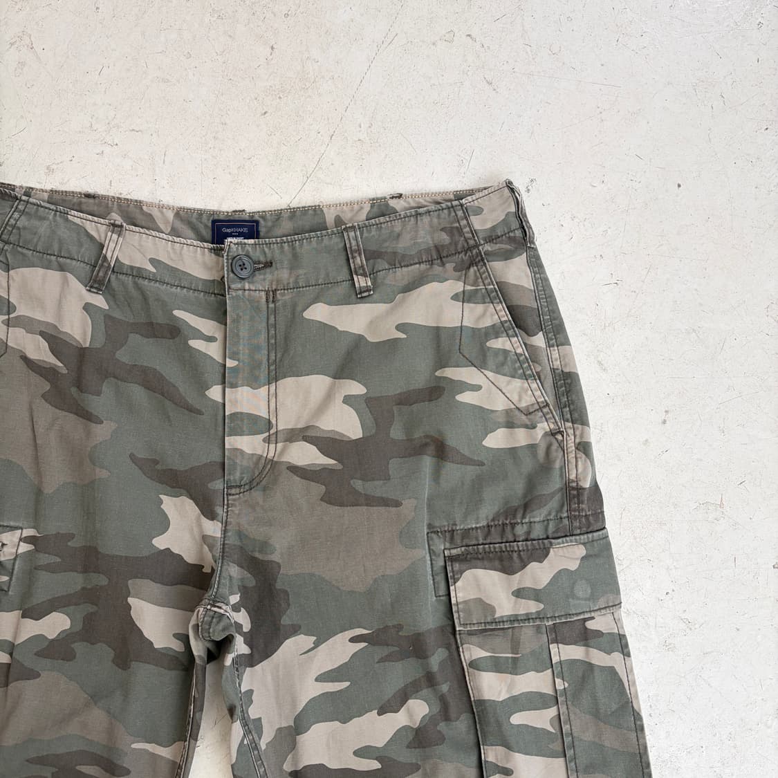 GAP KHAKIS 갭 빈티지 우드랜드 카고 반바지 38 상품이미지4