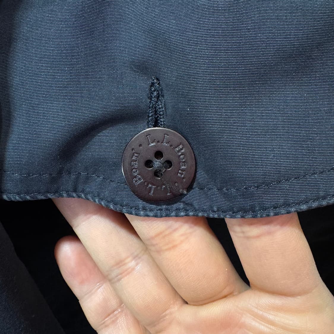 90s 엘엘빈 LLBean 레더 카라 블루종 자켓 (2XL) 상품이미지3