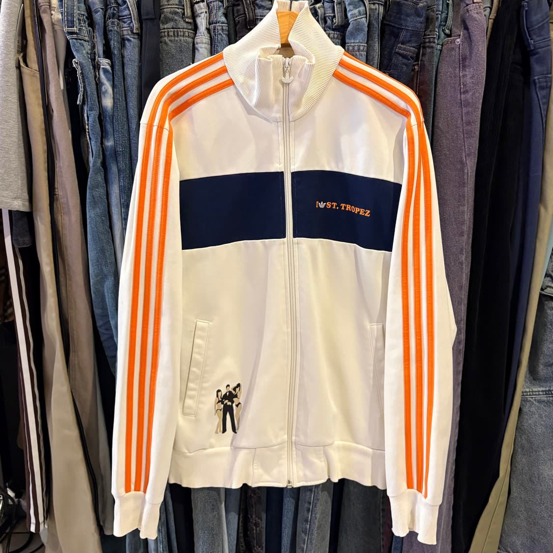 아디다스 오리지널스 세인트 트로페즈 트랙탑 져지 상품이미지3