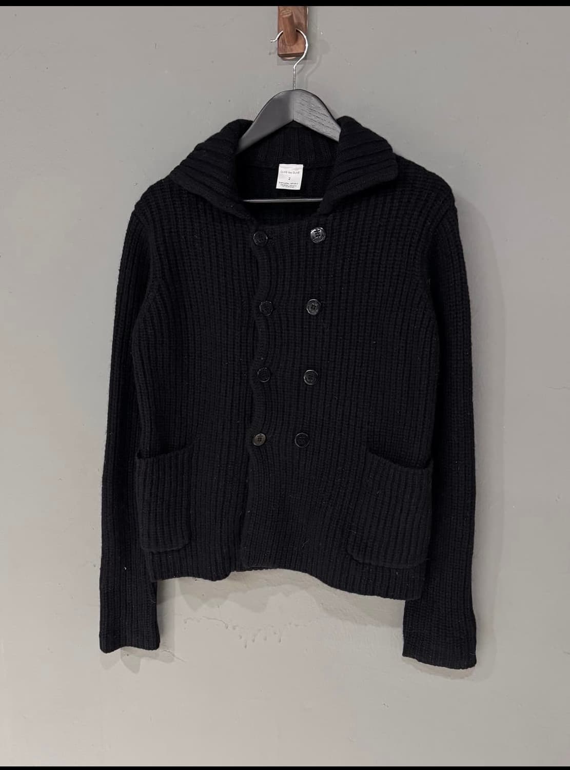 Olive des Olive 더블 니트 가디건 상품이미지1