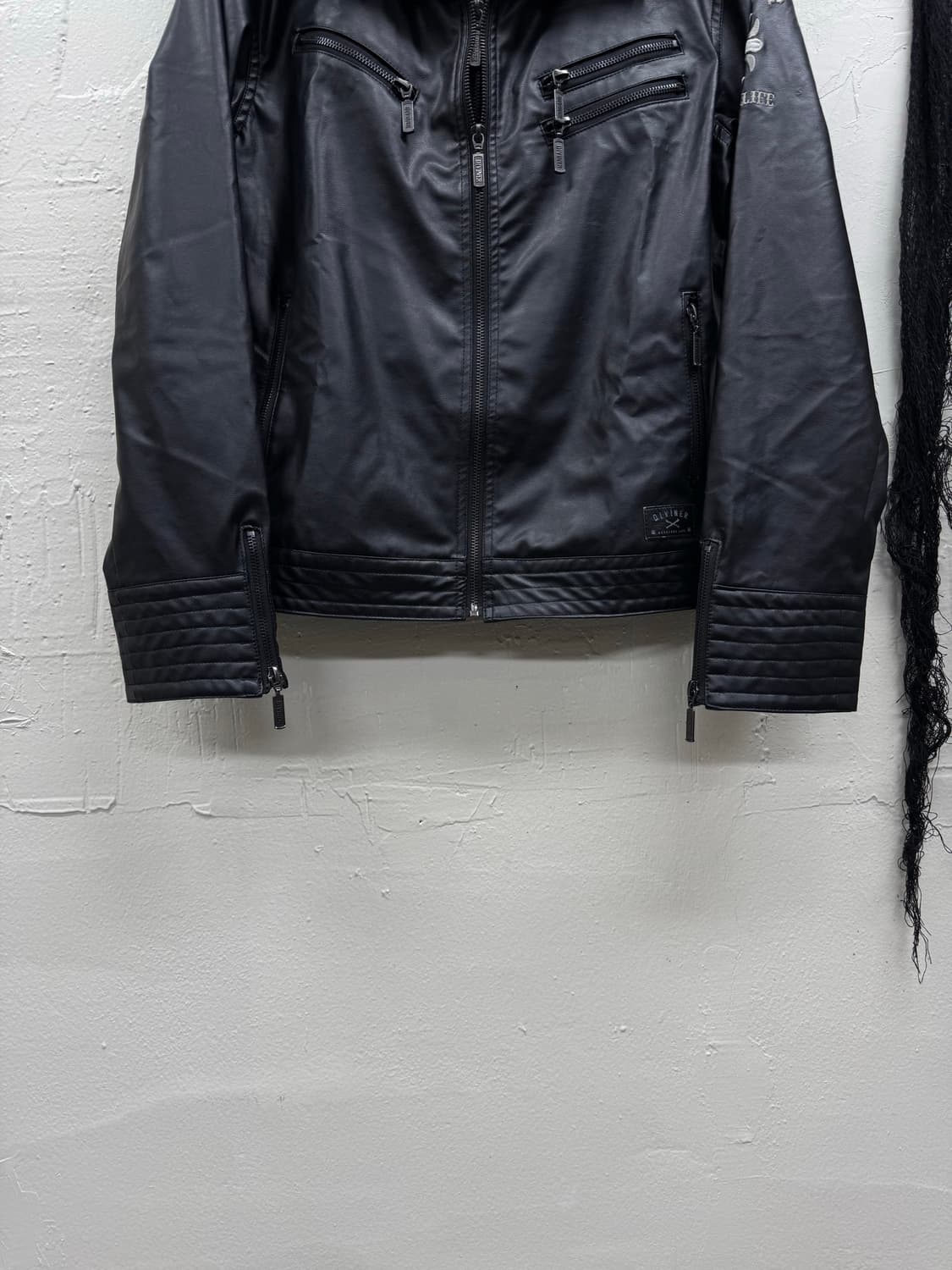 Diviner vkei trimming fur leather jacket 상품이미지5