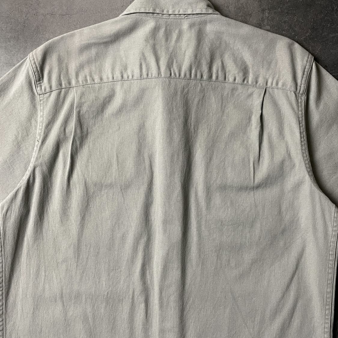 WRANGLER 랭글러 빈티지 그레이 반팔 셔츠 A00756 상품이미지7