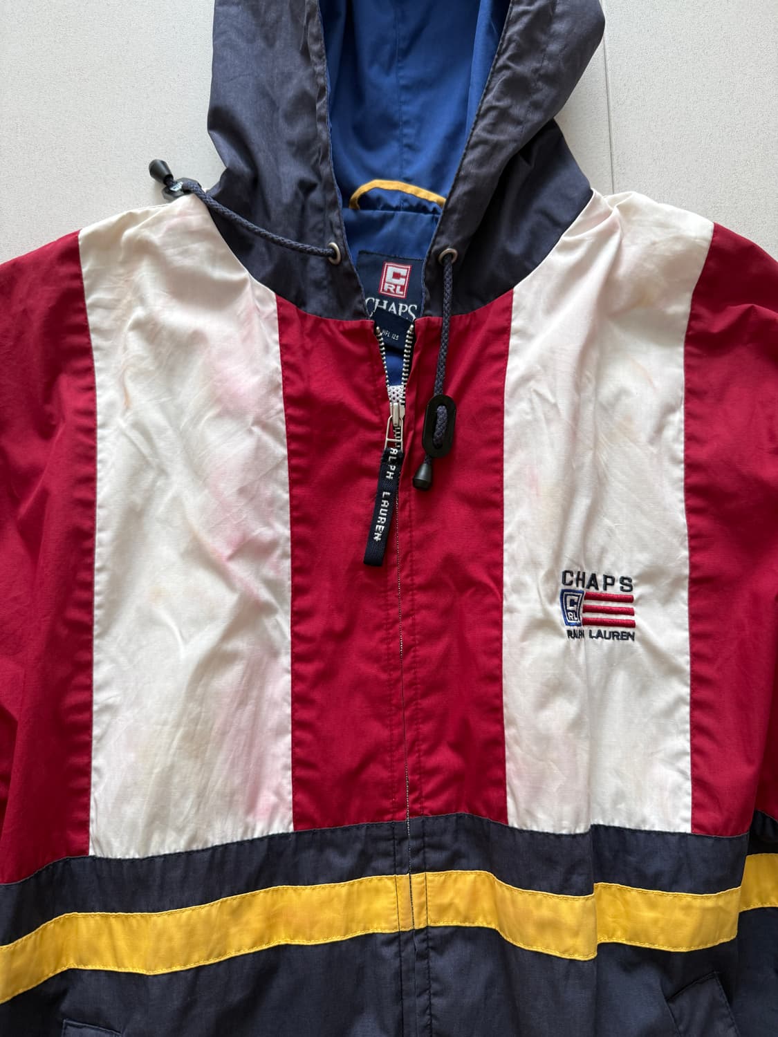 90s 폴로 챕스 랄프로렌 올드스쿨 빈티지 후드집업 상품이미지2