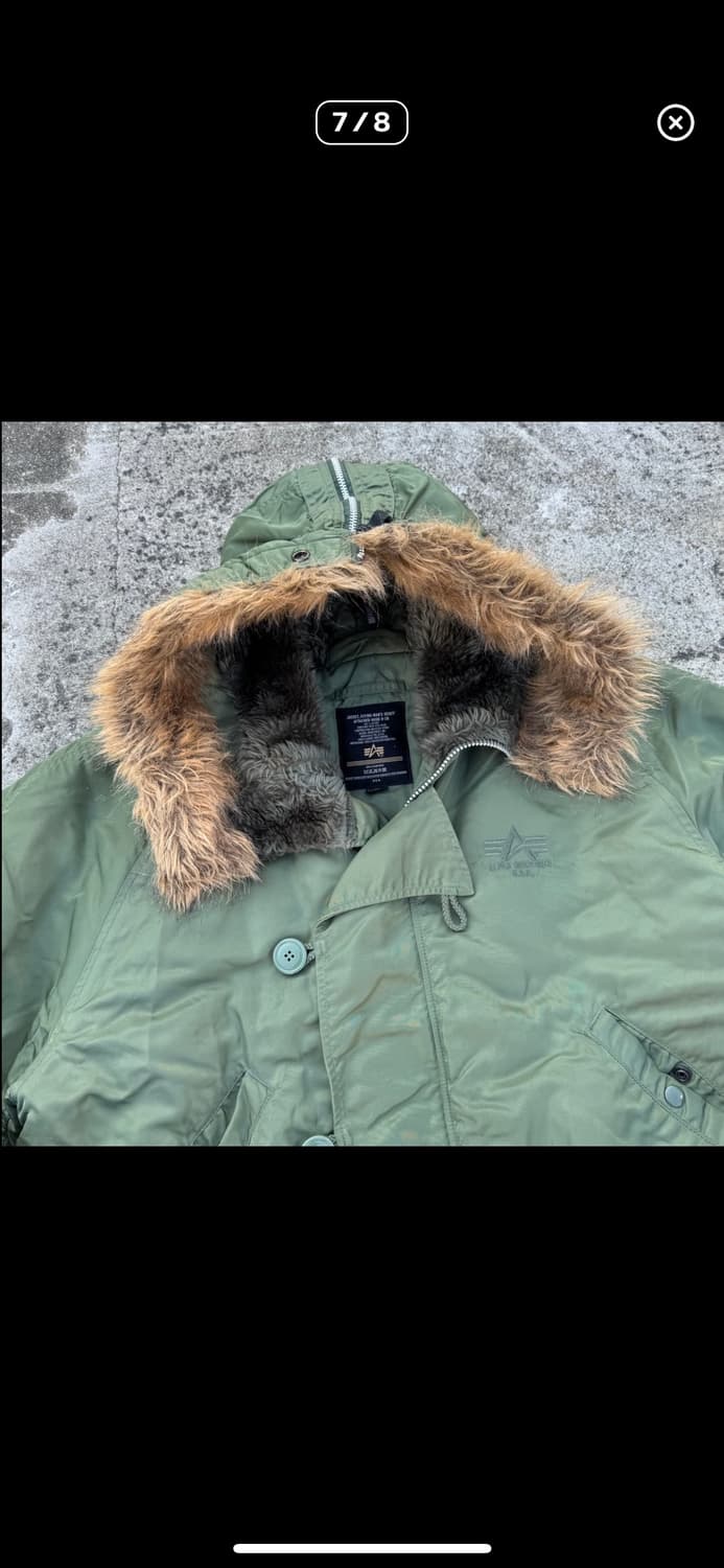 [XL] 알파인더스트리 N2B 항공점퍼 상품이미지7