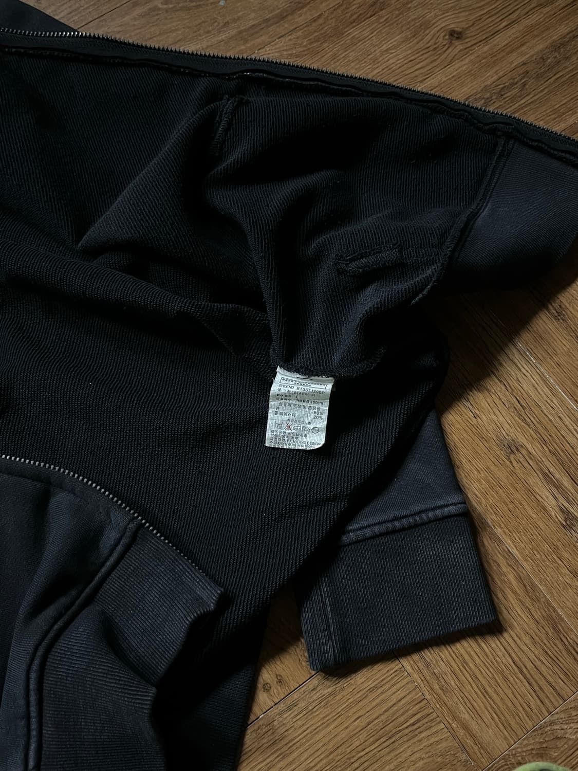 버커루 빈티지 프린팅 후드집업 상품이미지8