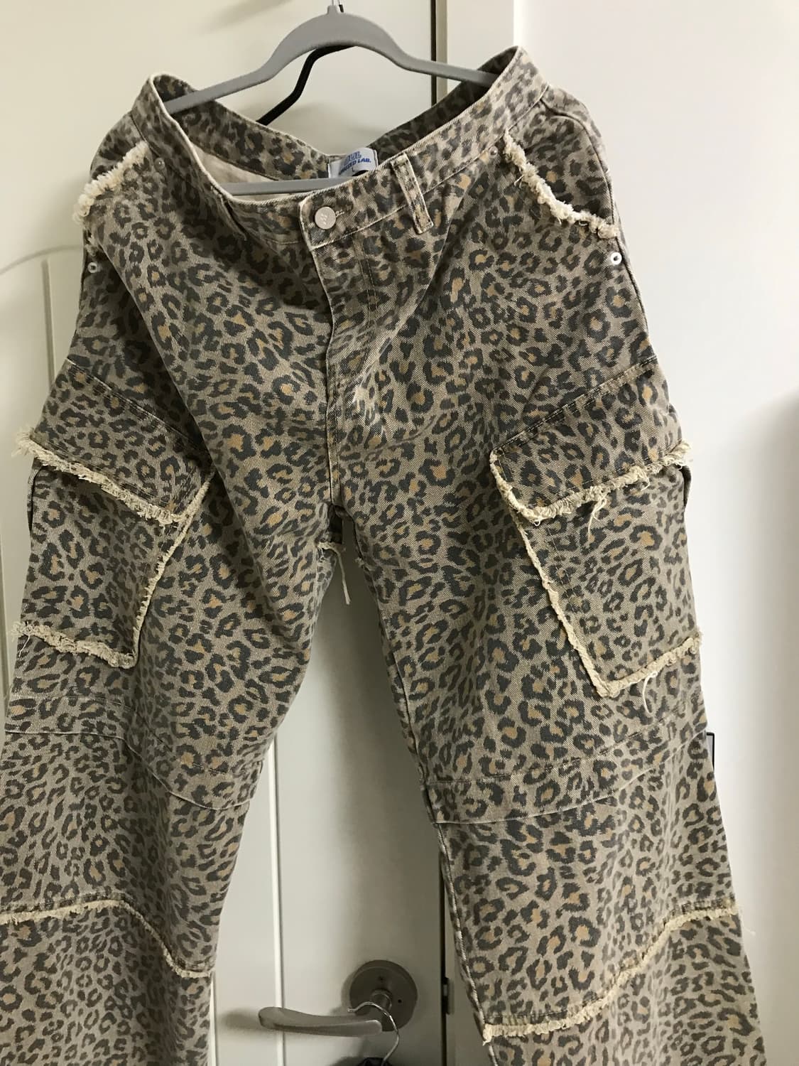 빈티지 레오파드 팬츠 상품이미지1