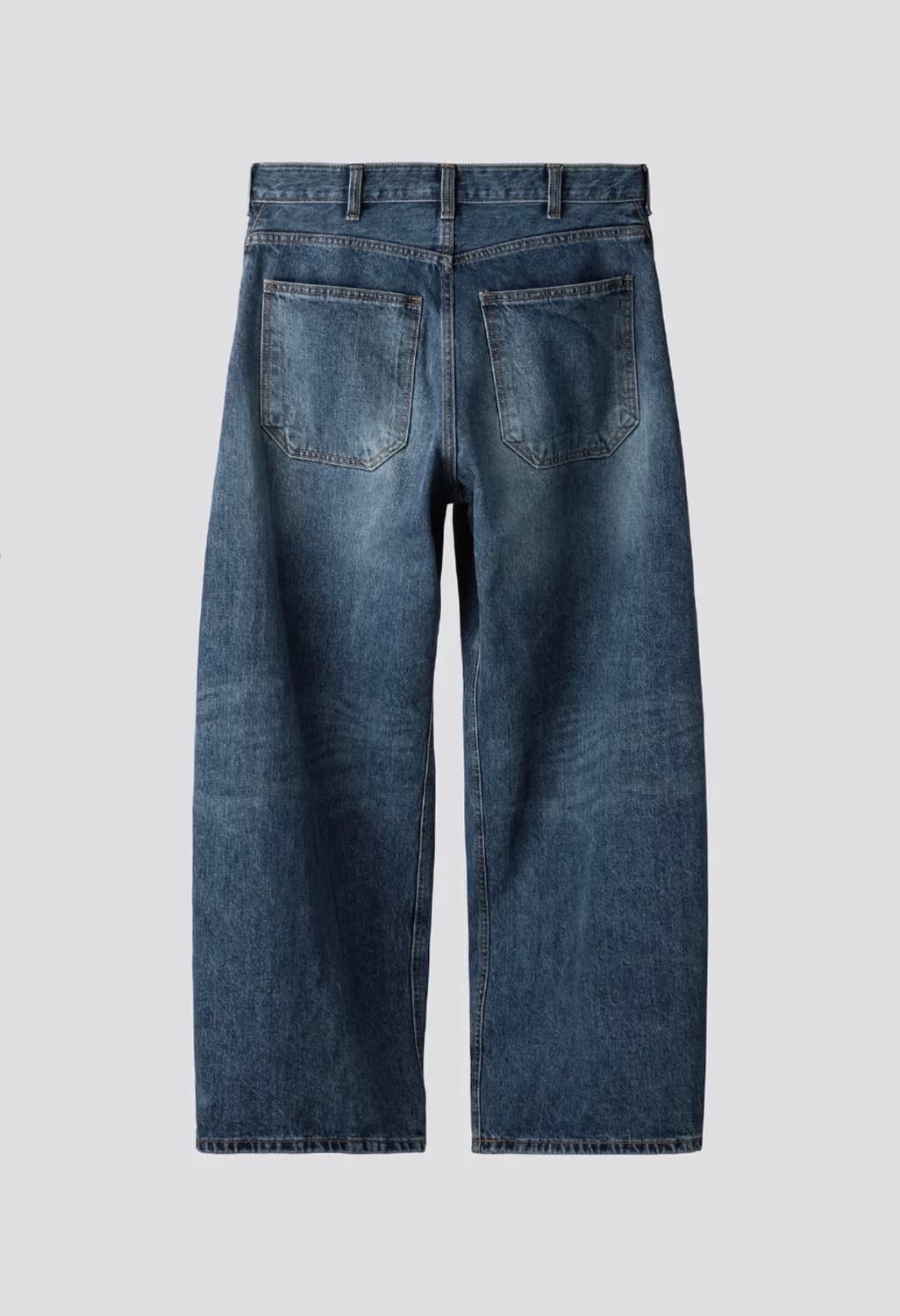 해칭룸 Wide Curve Jeans Washed Blue {3} 상품이미지2