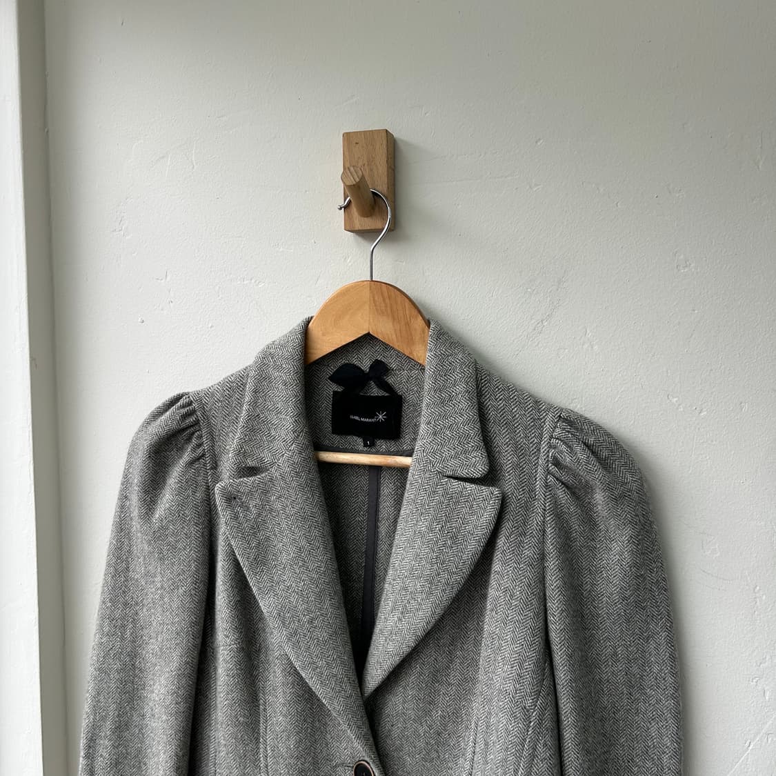 16146 - 이자벨마랑 숄더퍼프 헤링본 블레이저 상품이미지1