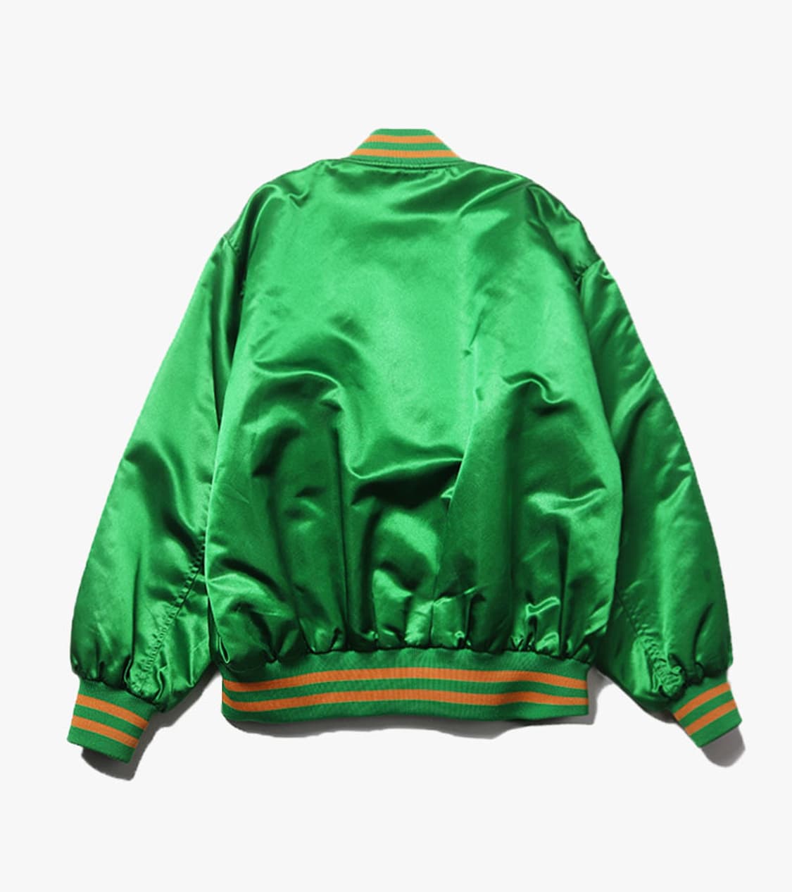 KEBOZ - SATIN VARSITY JACKET 상품이미지9