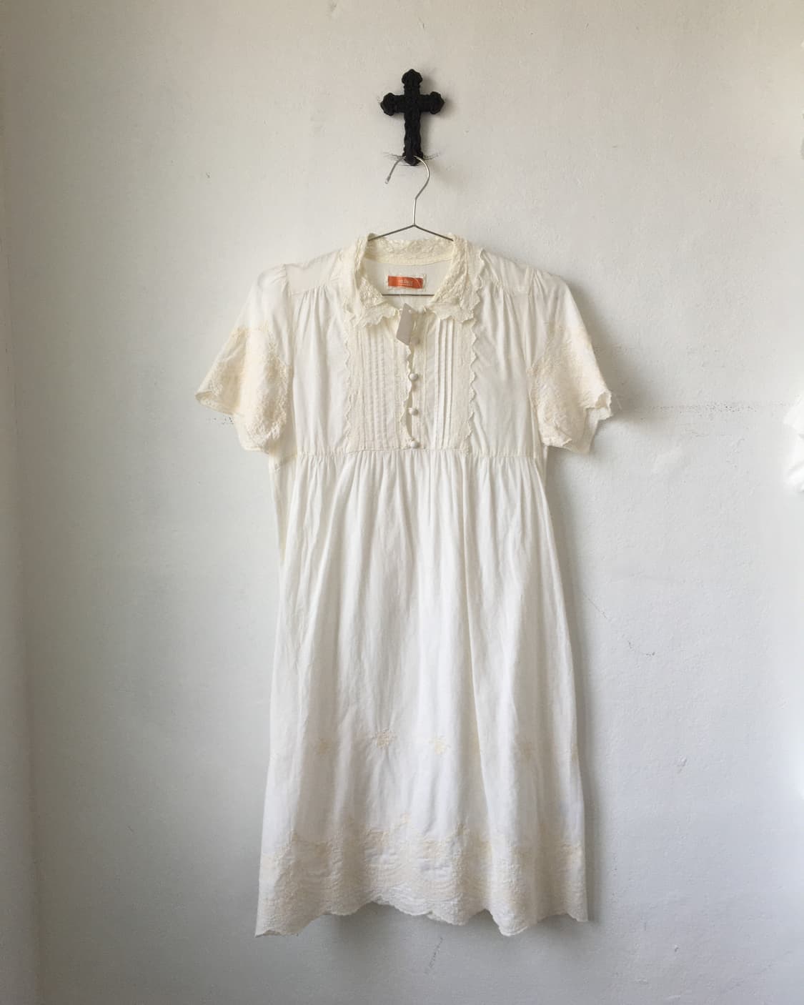 Ornament point shirt onepiece 상품이미지2