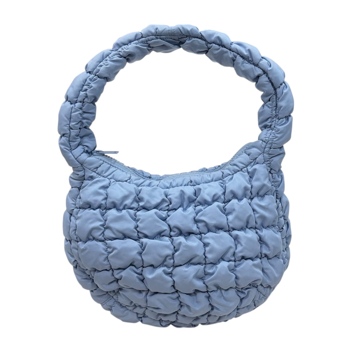COS 코스 퀄팅 퀄티드 구름 미니백 가방 라이트블루 상품이미지4