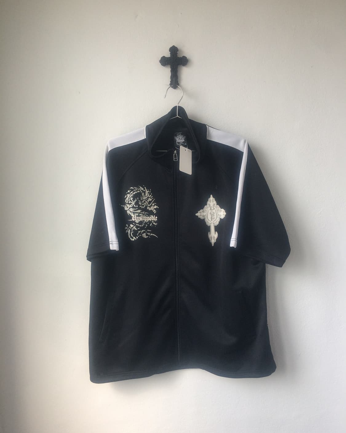 Back printing point track zip up 상품이미지3