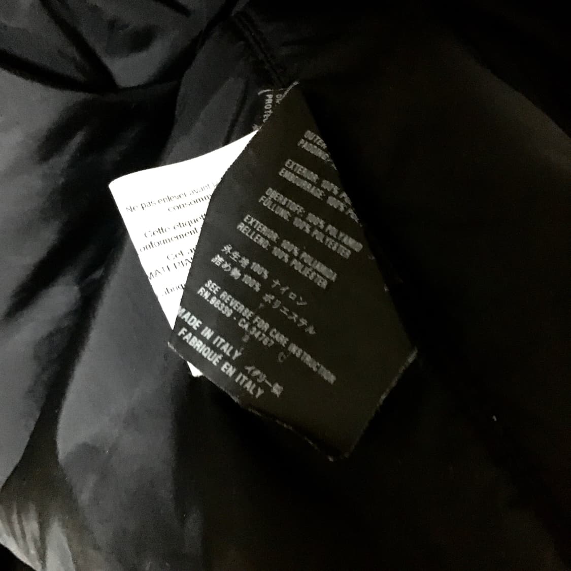 프라다 a/w 아카이브 M-51 밀리터리 패딩 상품이미지7