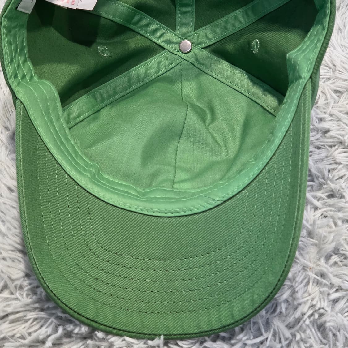 p6-10:커버낫 C 로고 코튼 볼캡 민트그린 56-59cm 상품이미지7