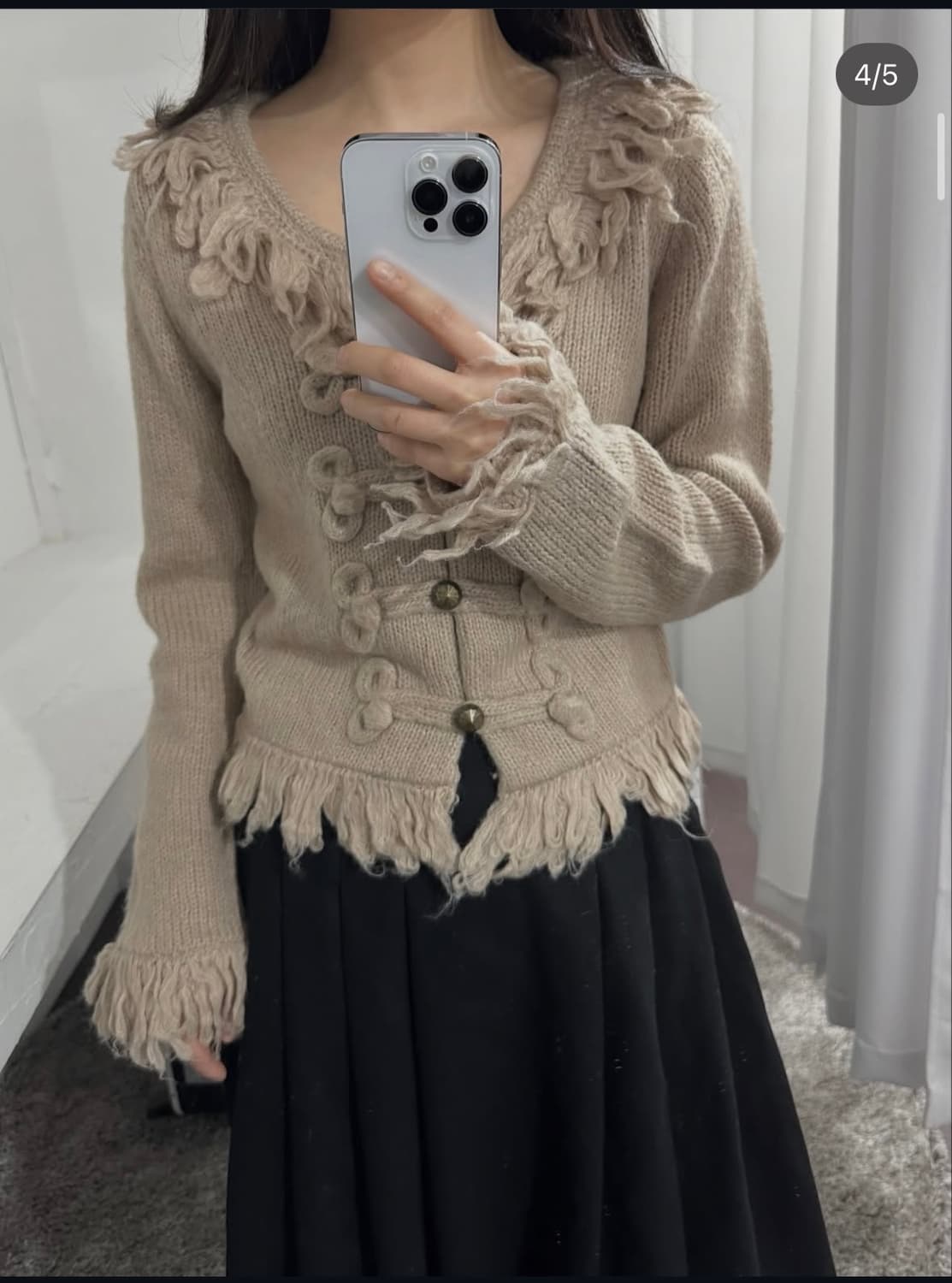 free’s mart napoleon knit cardigan  상품이미지2