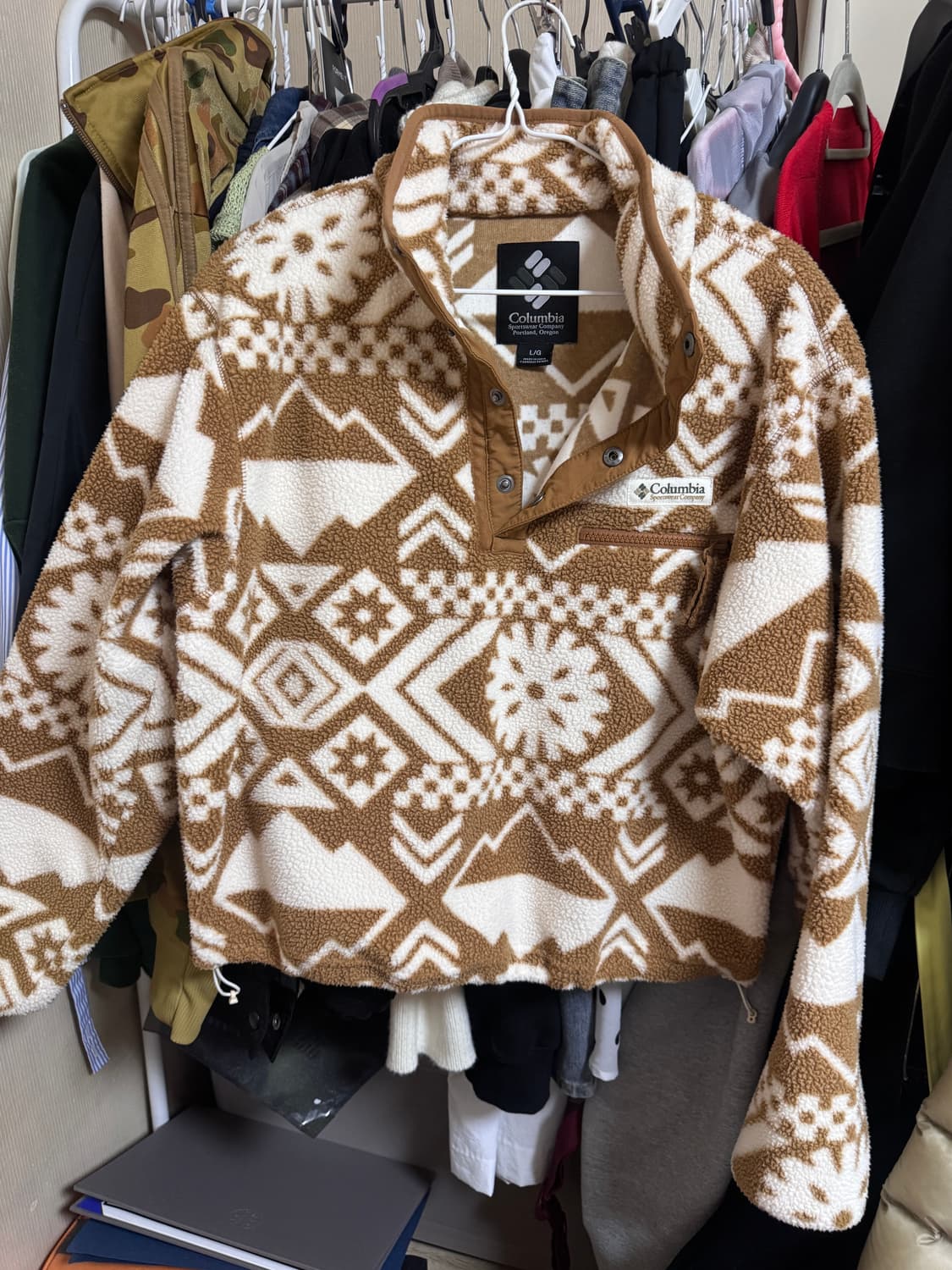 컬럼비아 헬베시아 하프 스냅 플리스 상품이미지2