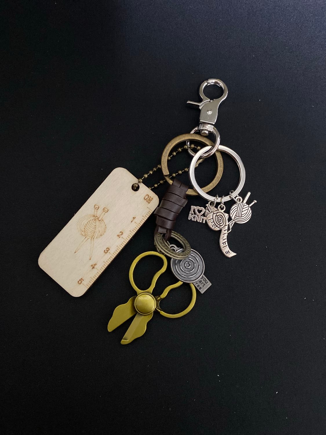 니팅 모티프 키링 상품이미지1