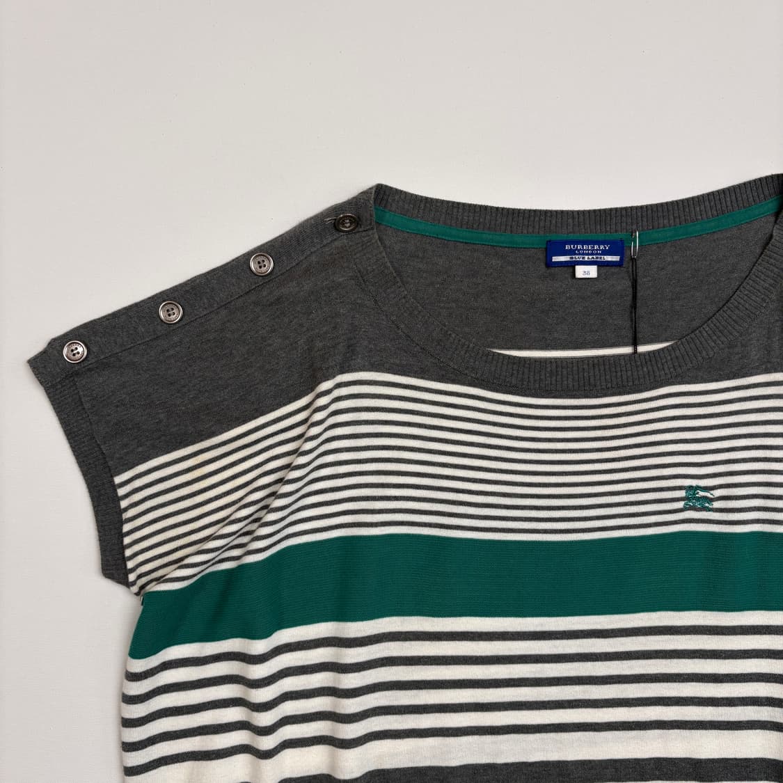 [38] BURBERRY stripe pattern T-shirt 상품이미지2