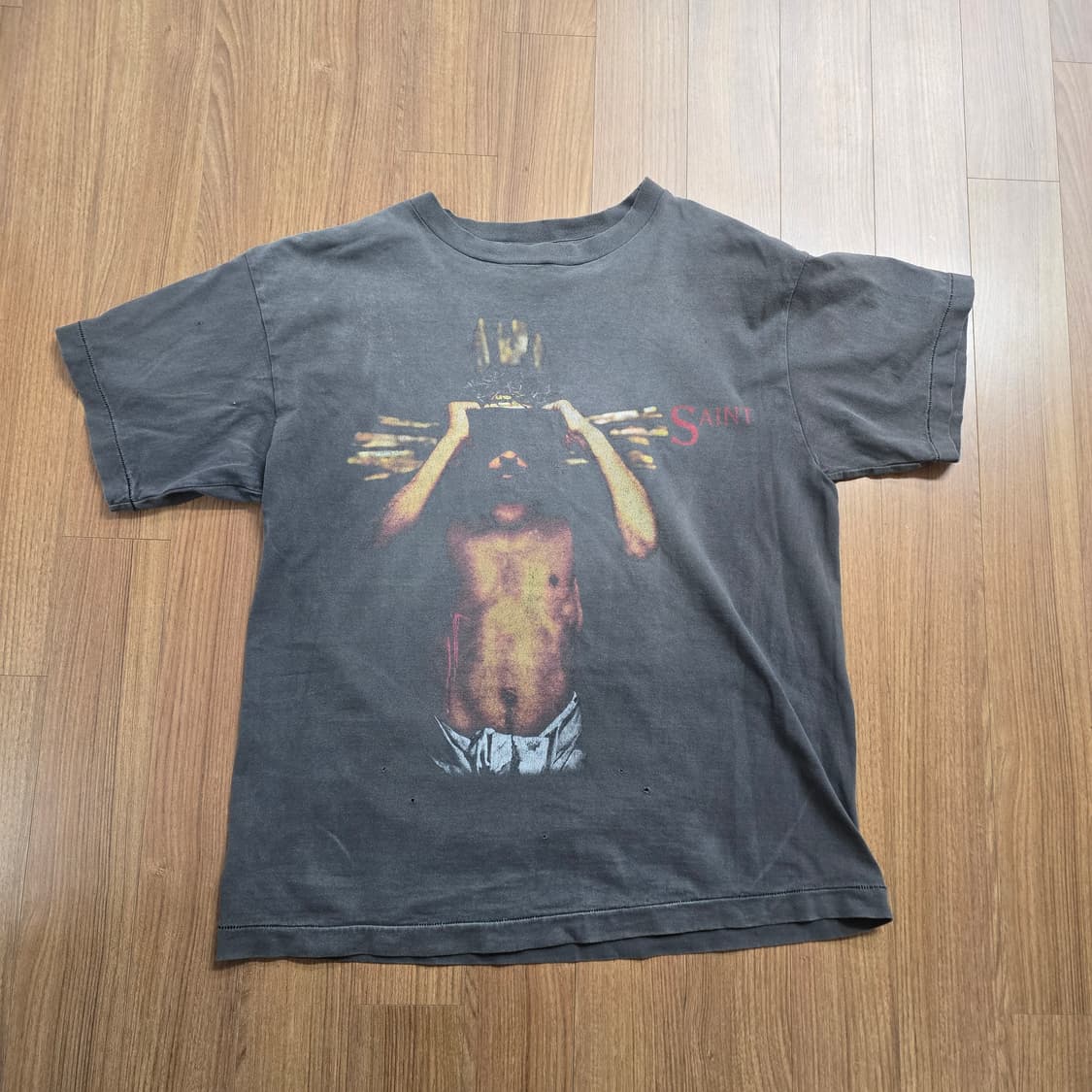 (L) 세인트미카엘 welivehell 투팍 반팔 상품이미지1