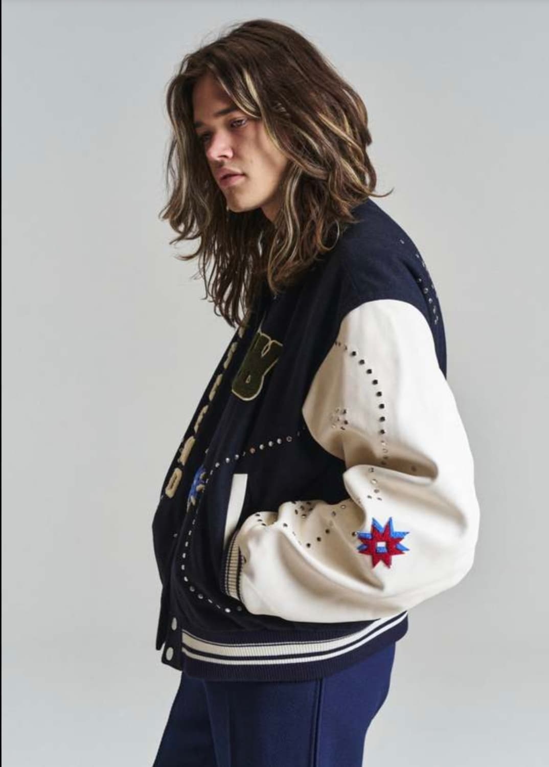 웨일즈보너 ascend 바시티 자켓 상품이미지4