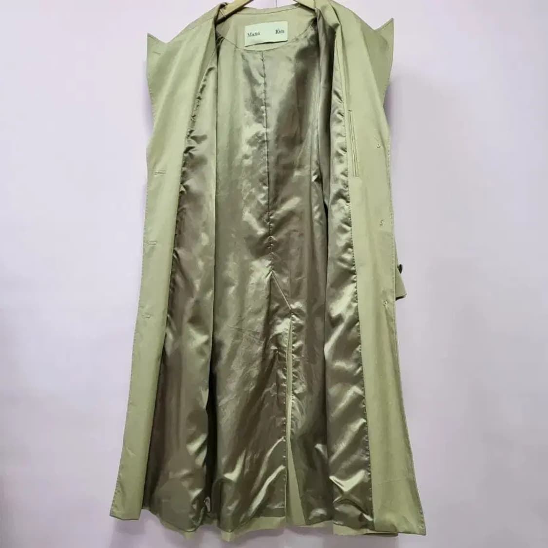 마뗑킴 롱 트렌치 코트 ~F 오버핏 상품이미지2