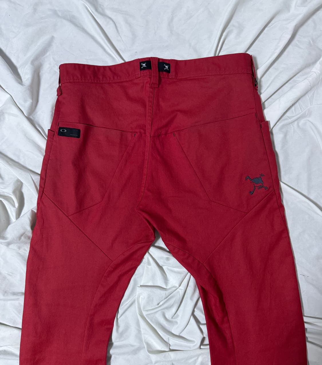 오클리 스컬 자수 스트레치 팬츠 상품이미지4