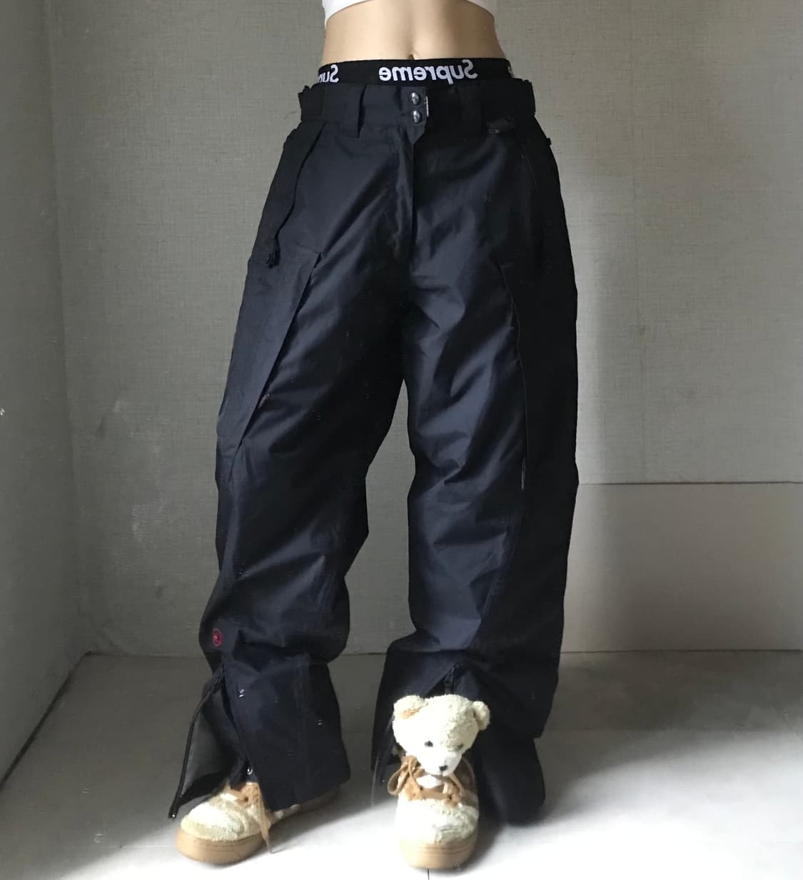 퀵실버 블랙 패디드 테크니컬 팬츠 상품이미지2