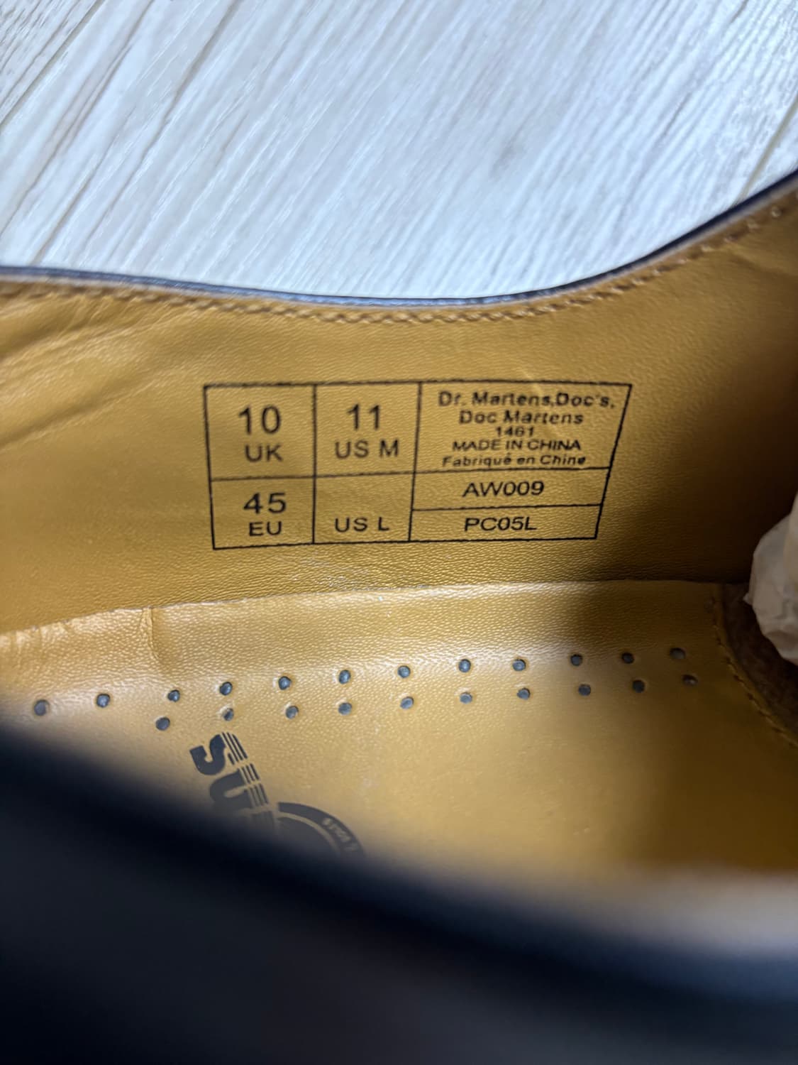 닥터마틴 1461 3홀 스무스 290 상품이미지7