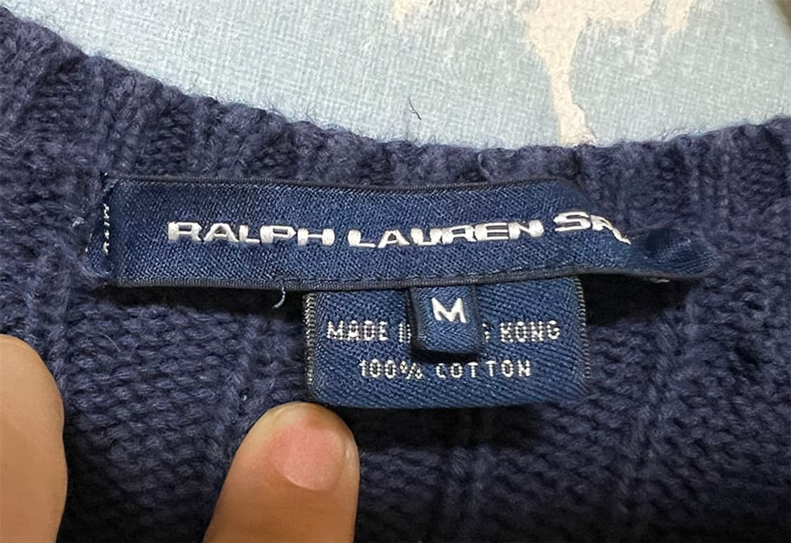 POLO 폴로 여자 꽈배기니트 케이블 기본 L 100 77 상품이미지3